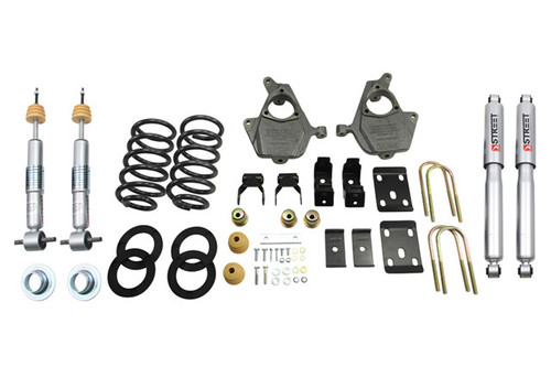 2014-2015 Chevrolet Silverado/Sierra (Std Cab) 2wd 3" or 4" F/7" R Drop W/ Street Performance Shocks