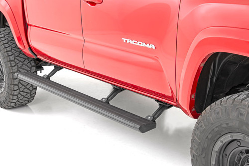 Retract Step Kit | Lighted | Crew Cab | Toyota Tacoma (14-22)
