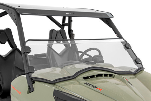 Half Windshield | Scratch Resistant | Can-Am Commander 1000/Commander 1000 DPS (11-20)