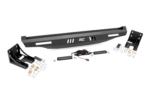 Can-Am/Polaris Rear Bumper w/LED (16-21 Defender | 16-21 Ranger)