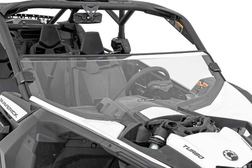 Half Windshield | Scratch Resistant | Can-Am Maverick X3 4WD (17-22)