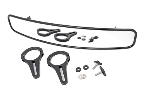 UTV Rear View Mirror | Convex | 17" x 3" | 2" Mount
