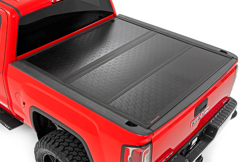 Hard Low Profile Bed Cover | 6'7" Bed | Rail Cap | Chevy/GMC 1500/2500HD/3500HD (14-19)
