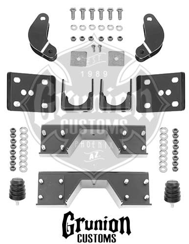 Dodge Ram 1500 2002-2005 Single Cab Rear 6" Drop Kit McGaughys 44010