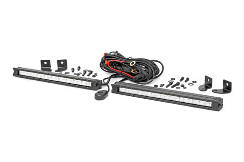 Chrome Series LED | 10" Pair | Slim Line