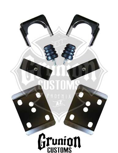 GMC Sierra 1500 2014-2016 Single Cab Rear Axle Flip Kit 7" Drop McGaughys 34147