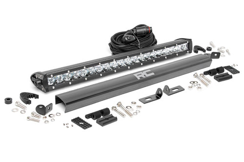 LED Light | Bumper Mount | 20" Chrome Single Row | Ford Ranger (19-22)