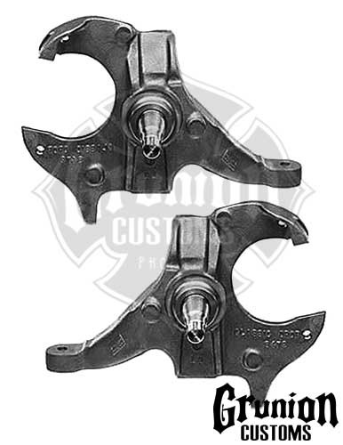 Chevy Chevelle 1964 -1972 Front 2" Drop Spindles McGaughys 6472