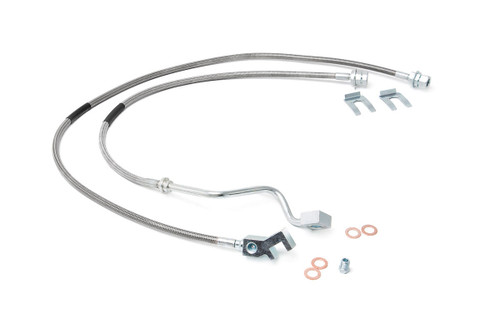 Brake Lines | Stainless | FR | 4-8 Inch Lift | Ford Super Duty (99-04)