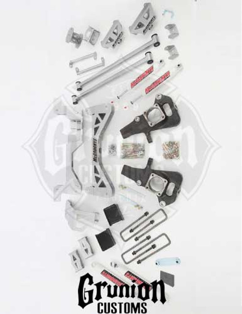GMC Sierra 2500 2002-2010 2WD Gas 7-9" Lift Kit Silver McGaughys 52003