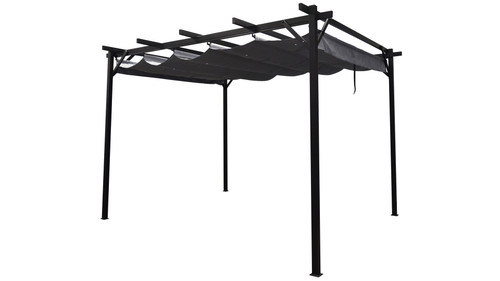 San Luis soft-roof pergola 10'x12'