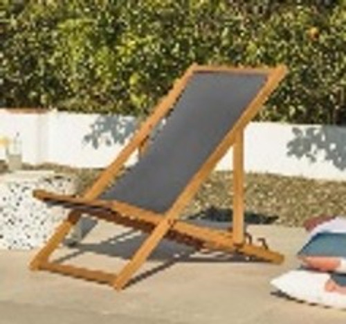 Deck folding chair