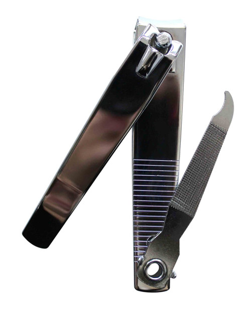 Large Toe Nail Clipper with curved blade.