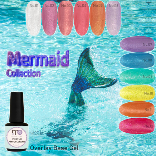 MO Overlay Base Gel - Mermaid Collection  15ml