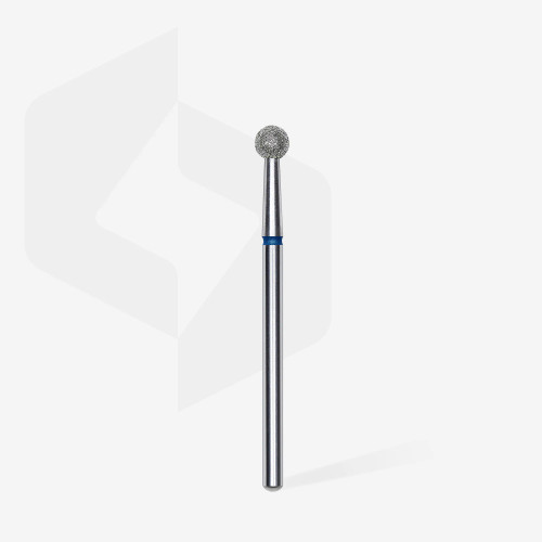 DIAMOND NAIL DRILL BIT  "Ball"- Blue - 4 