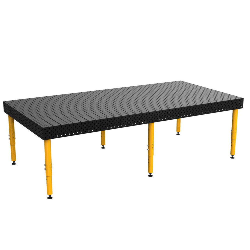 トップブランドのファッション Alpha 5/8 Welding Tables w/ Six Legs, 120 テーブル・チェア・ハンモック