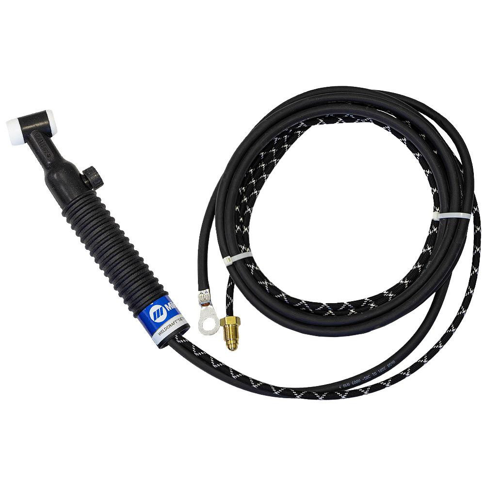 tj WP-26 Rigid Head Air-Cooled 200Amp TIG Torch Body, Handle - Arc