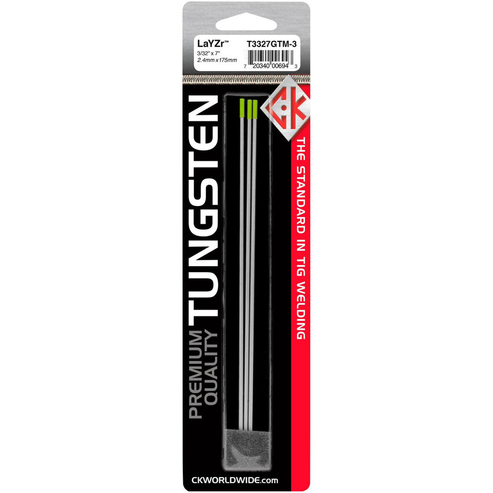 CK® LaYZr Tri-Blend - Chartreuse Tip™ (3 pack) - Arc-Zone.com, Inc