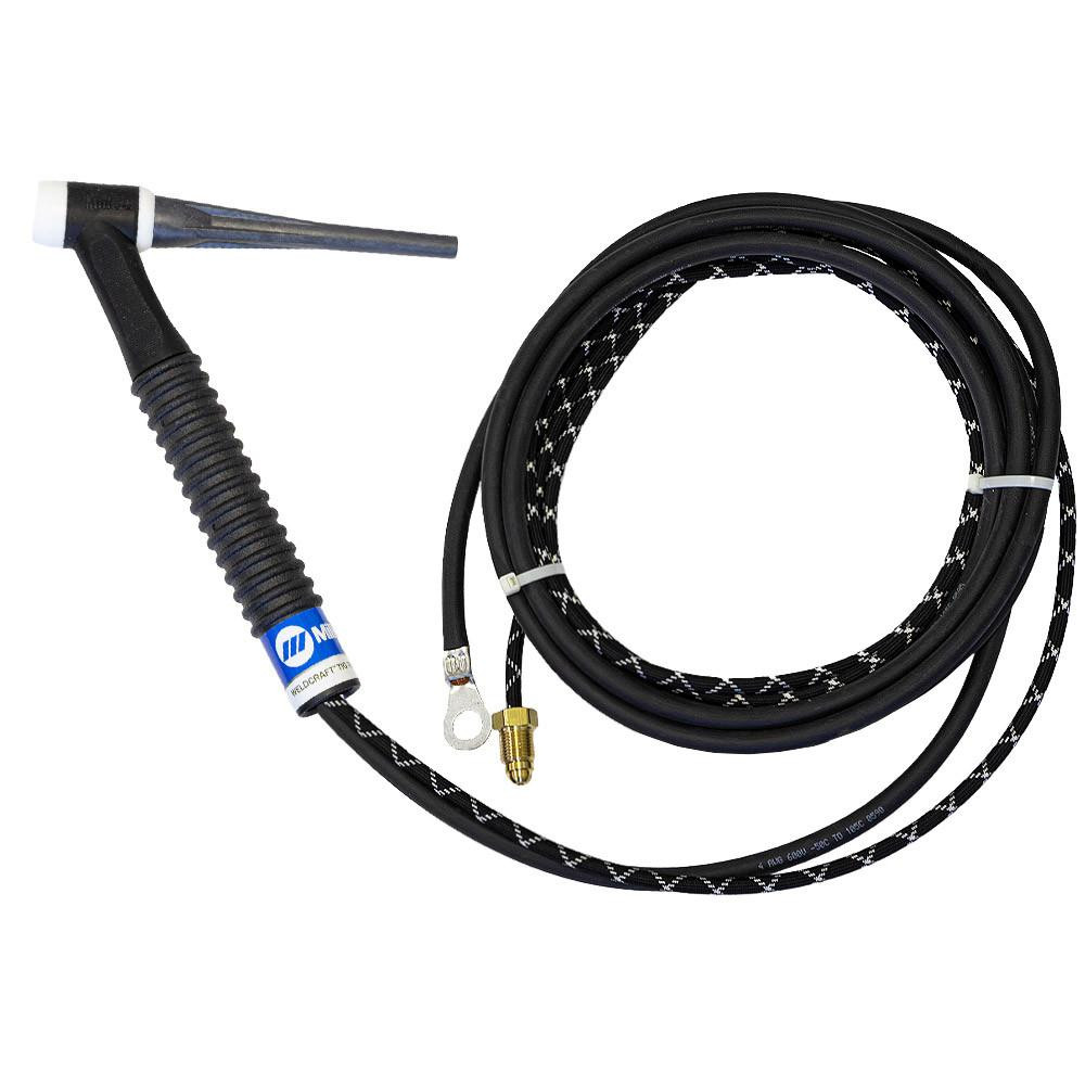 WP-17 Rigid Head Air-Cooled, 150Amp 2-Piece Cable - Arc-Zone.com, Inc