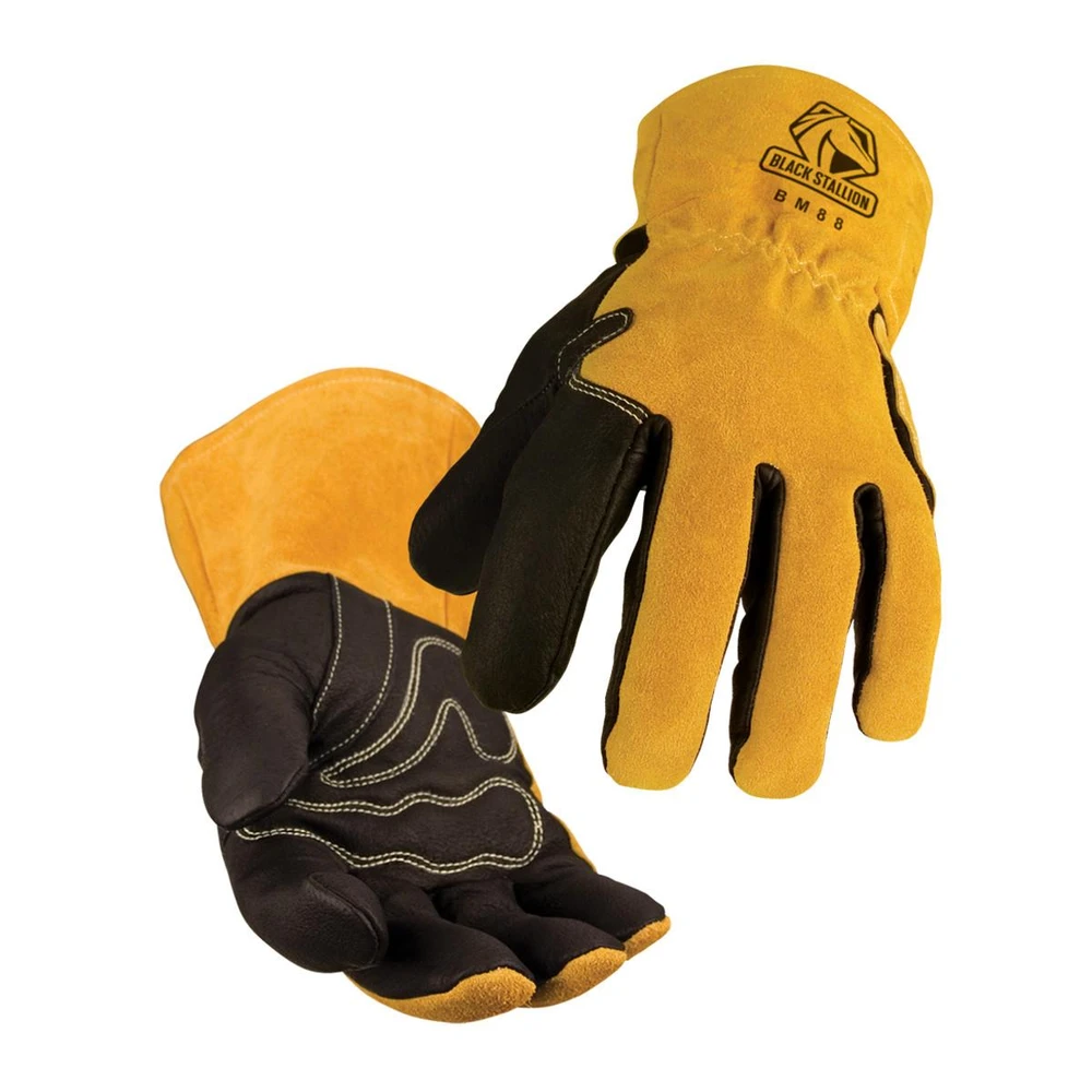 BSX Premium Pig Skin/Cowhide MIG Gloves | Arc-Zone