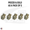 Miller/Weldcraft Heavy-Duty Nose Collet Body (5/32" to 3/16") WP-18SC (Pack of 5) 