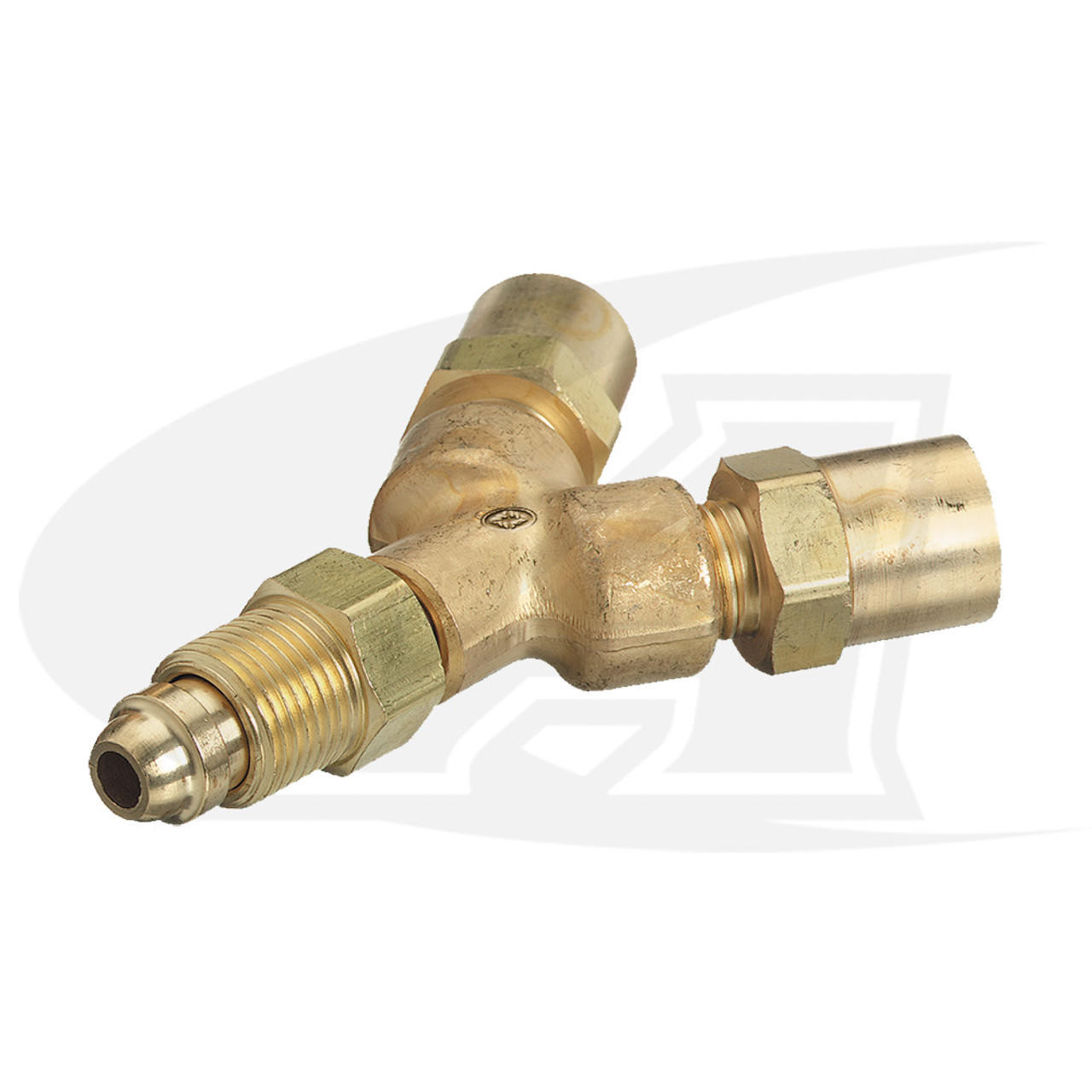 Gas Y Connector, 5/8