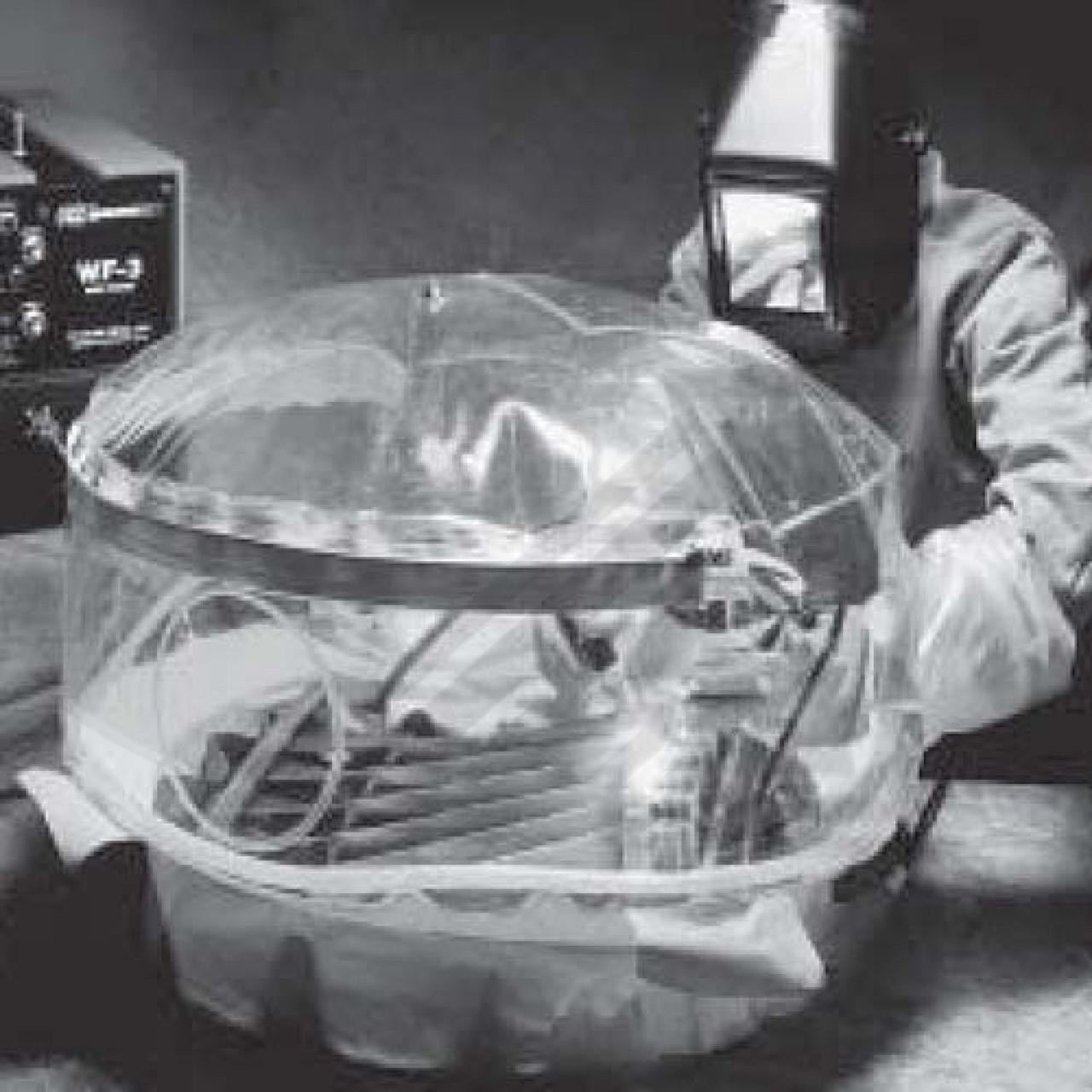 Inflatable, Clear Purge Gas Chambers