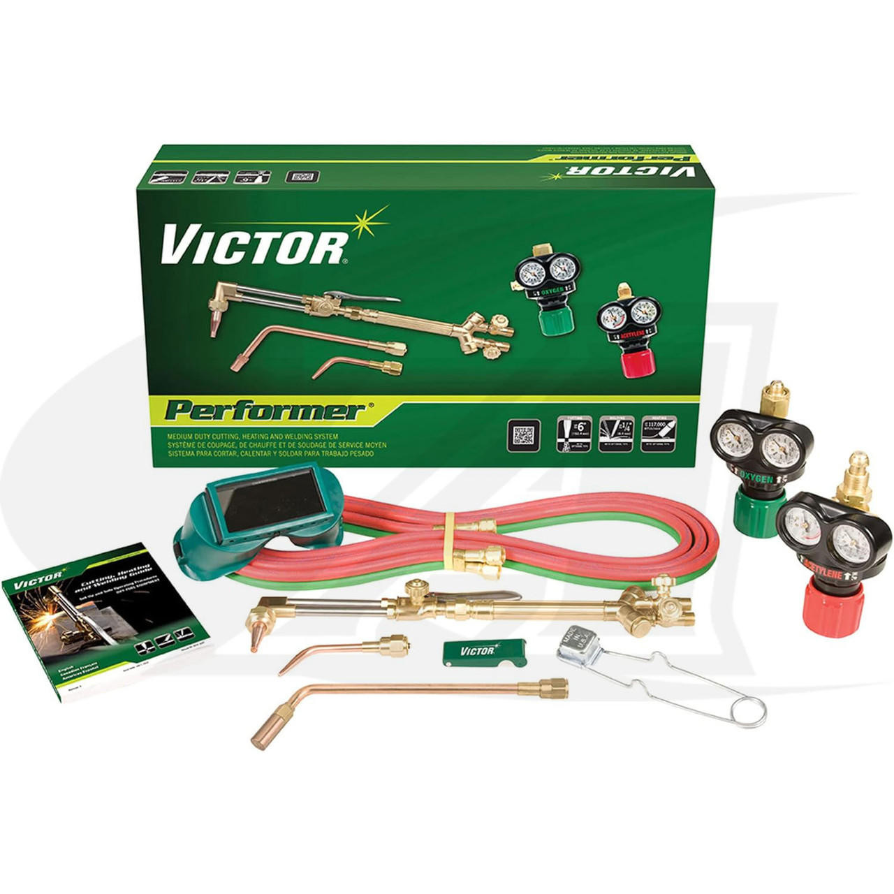 Victor® Performer EDGE 2.0 Outfit w/ CGA 540/510 Regulators