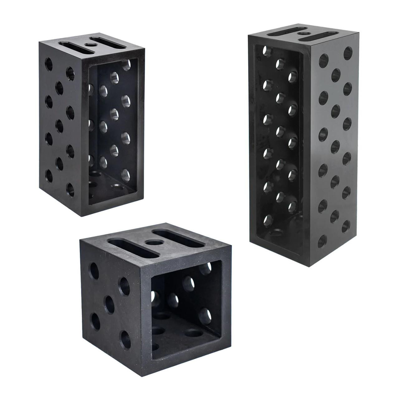 Solid Steel Riser Block BuildPro 4-Face Riser Blocks | Arc-Zone.com
