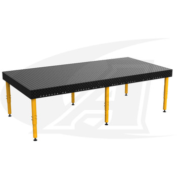 StrongHand Tools Alpha 5/8 Welding Tables w/ Six Legs, 120" x 60" 