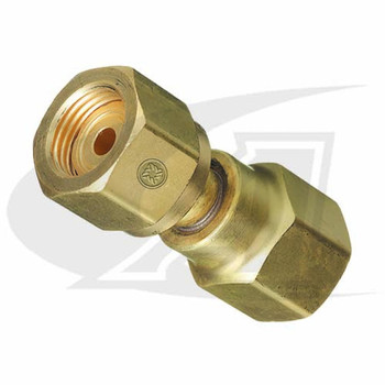 Elbow 1/8 NPT-F To 1/8, Brass - MHOxygen