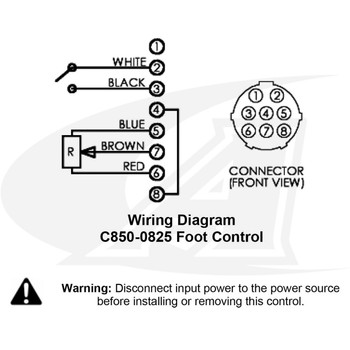 SSC Controls SSC Thermal Arc/Victor/Tweco Style (8 Pin) 