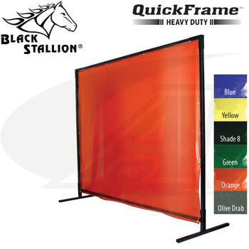 Black Stallion 6' x 8' Heavy-Duty QuickFrame Welding Screen 