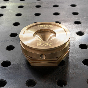 TIG Aesthetics Copper Chill Blocks for V-Band Flanges 