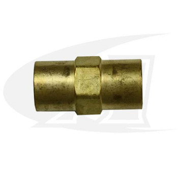 Gas Coupler - 3/8-24 Female-to-Female