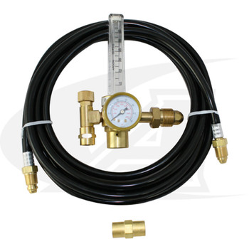 Profax Argon Flowmeter Regulator w/Gas Hose 