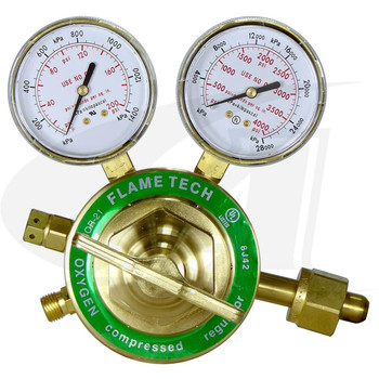 Flame Tech Heavy  Duty Oxygen Regulator 