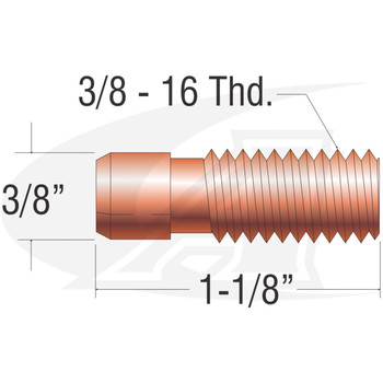 Profax Contact Tips For 1150 Self Shield Flux Core Gun (Pack of 25) 