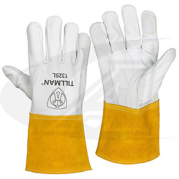  Tillman® Top Grain Goatskin Unlined Glide Patch TIG Gloves 