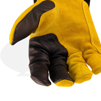 Black Stallion Premium Grain Goatskin & Cowhide TIG Welding Gloves 