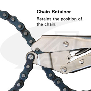 StrongHand Tools Locking Chain Pliers 