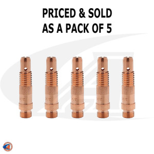 CK Worldwide Standard Collet Bodies .020" - 5/32" for 3 Series (17/18/26) (Pack of 5) 