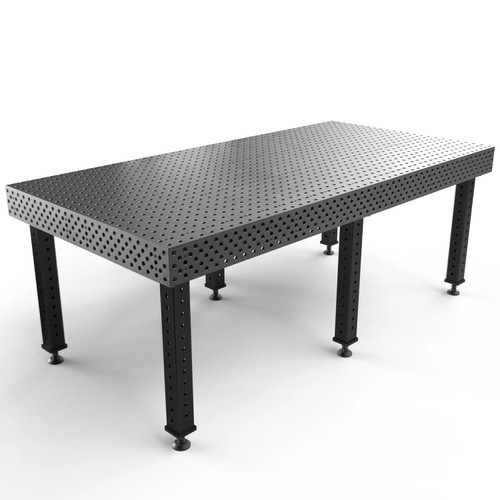 Alpha 5/8 Welding Tables w/ Six Legs, 96" x 48"
