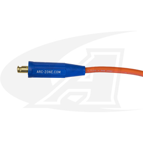 Arc-Zone Pro 300 Amp Croc Jaw Shorty Ground Cable Kit 