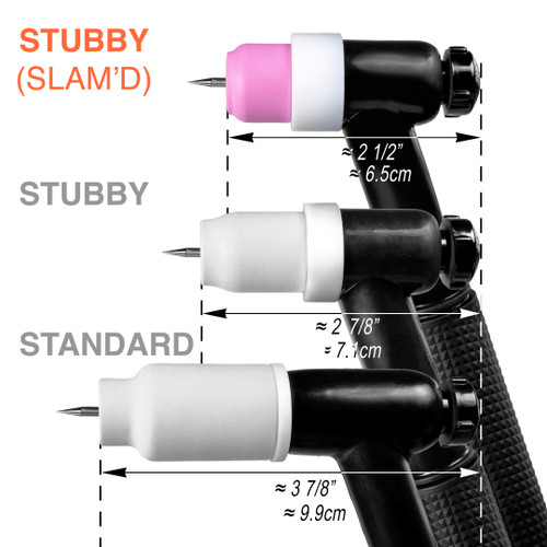 Slam'd StubbyCup™ Super Low Gas Lens Kit: 17, 18, 26 & 3 Series