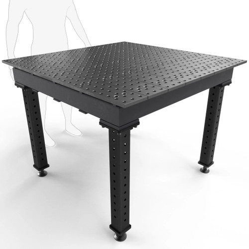 BuildPro™ MAX 4' (1.2m) Welding Table - Nitride Finish