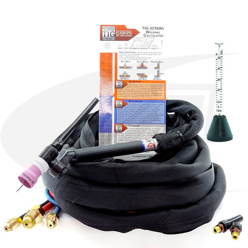 Flex-Loc Swivel Head, 250 Amp Air-Cooled with 25' Cable