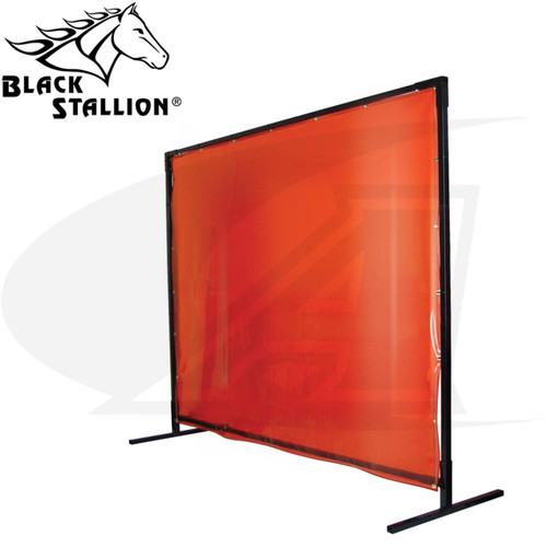 Black Stallion 6' x 6' Heavy-Duty QuickFrame Welding Screen 