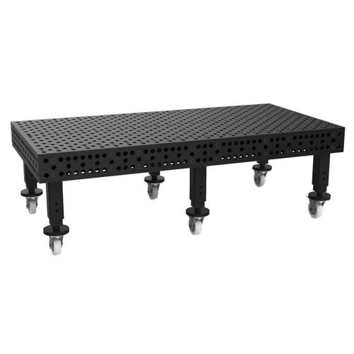 StrongHand Tools Alpha 28 Welding Tables w/ Six Legs, 2.4 x 1.2 M 