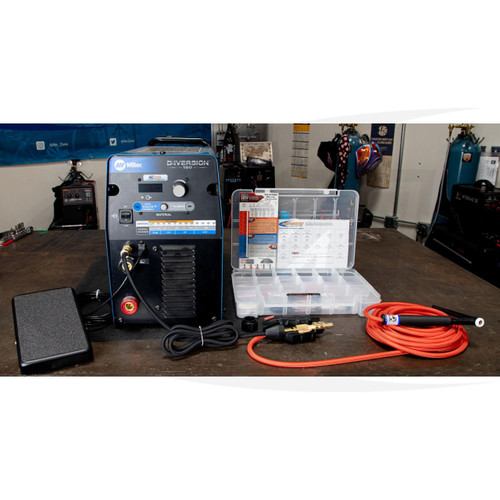Arc-Zone Pro Miller® Diversion TIG Torch Upgrade Kit / Air-Cooled 